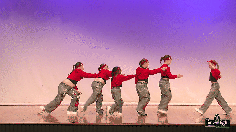 lddf 26 Section 222 8 Years & Under Novelty Or Acrobatic GROUP