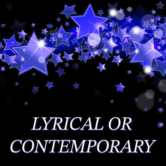 Section 32 8 Years & Under Lyrical Or Contemporary GROUP