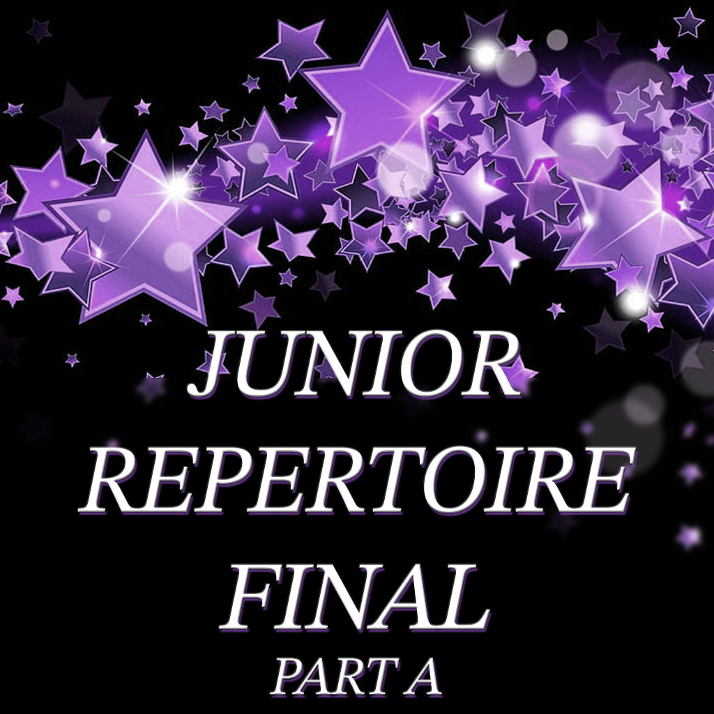 Section DS116B 12 to 14 Years Junior Repertoire Final Part A SOLO