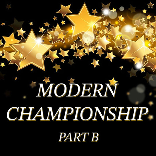 Section 158B 14 Years & Over Modern Championship Part B SOLO